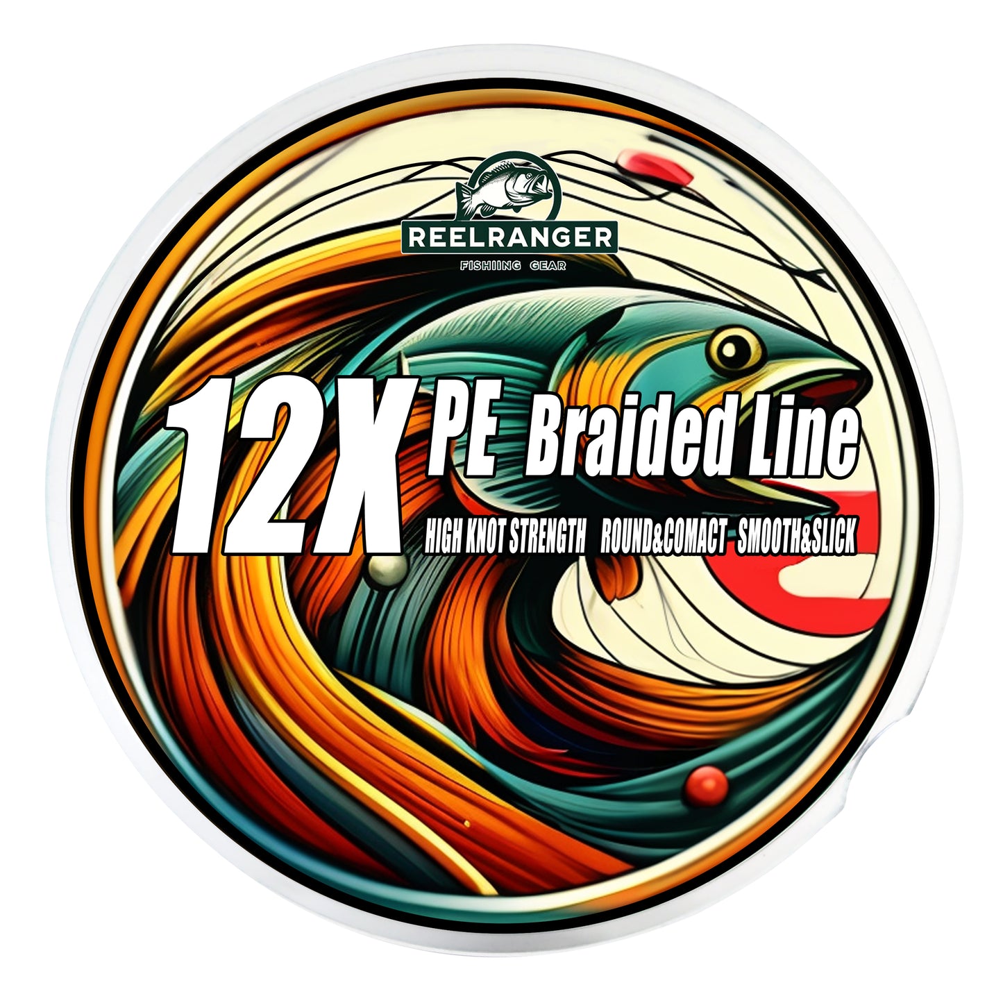 Braided Fishing Line - Abrasion Resistant Braided Lines – Incredible Superline – Zero Stretch – Smaller Diameter – A Must-Have!