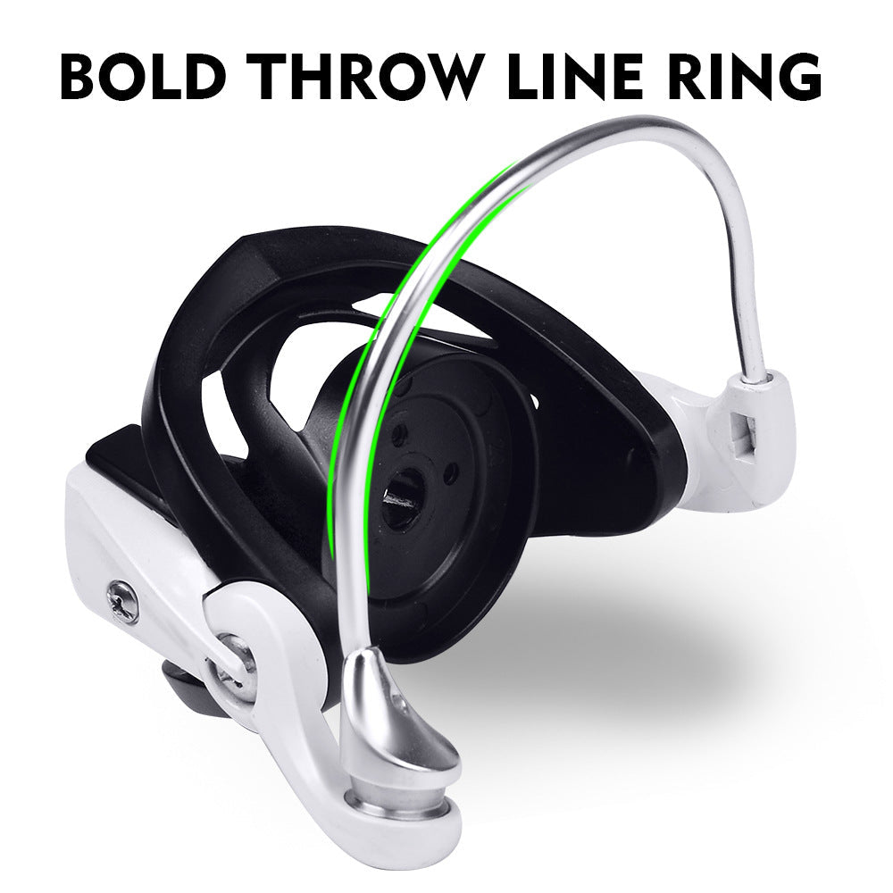 Metal Spinning Reel Lure Double Wire Cup Fishing Wheel Micro Object Spool Universal Fishing Reel Tossing Reel for Telescopic Fishing Rod Fishing Wheel