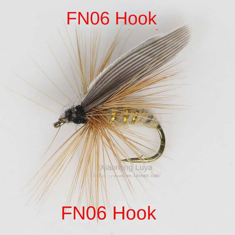 Fly Fishing Hook Insect Fishing Hook Bionic Fake Insect Bait Insect Fishing Hook for Targeting Topmouth Culter, Carp, Grass Carp, Lure Fishing, and Sports Bait