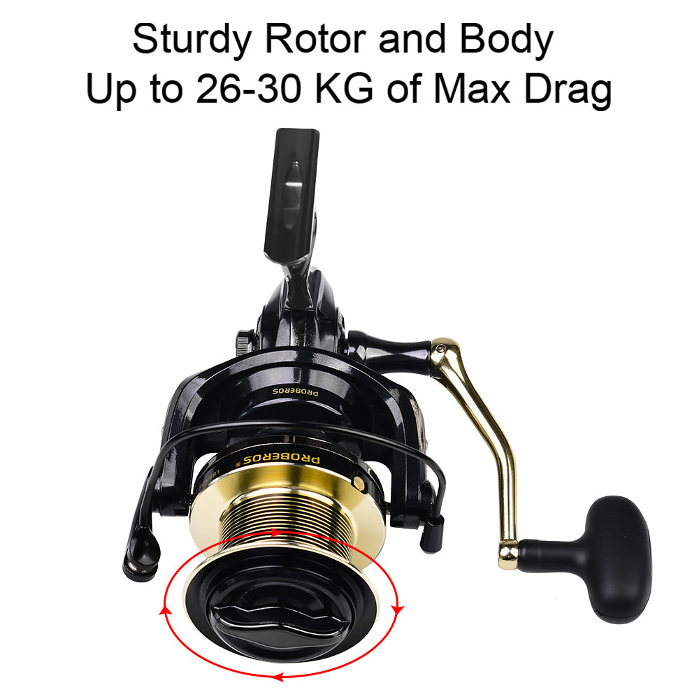 Pro Beros Metal Spinning Reel 4+1 Fishing Reel Fishing Reel Tossing Casting Rods Sea Fishing Rod Bait Casting Reel Fishing Gear Wholesale