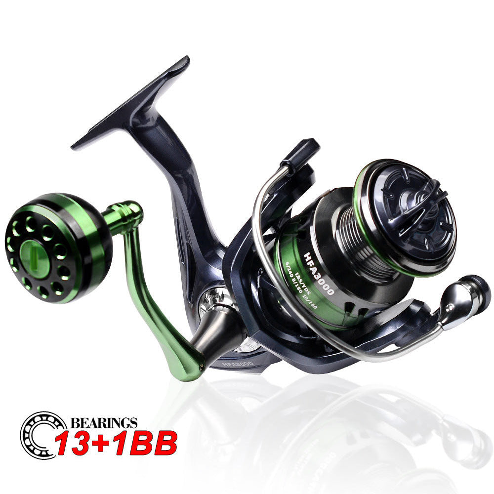 Metal Spinning Reel Screw-in Crank Fishing Reel Micro Lure Fishing Wheel Reel for Telescopic Fishing Rod Sea Fishing Reel Fishing Gear