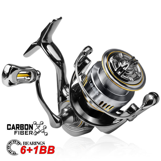 Ultra-Light Carbon Micro-Object Spinning Reel Lightweight Metal Wire Spool Lure Fishing Wheel Shallow Spool Rock Role Rock Fishing Fishing Reel