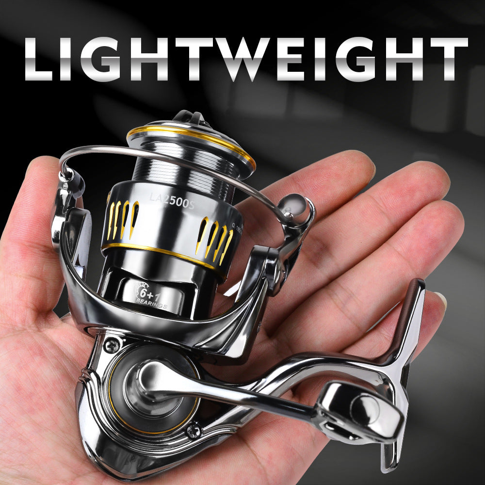 Ultra-Light Carbon Micro-Object Spinning Reel Lightweight Metal Wire Spool Lure Fishing Wheel Shallow Spool Rock Role Rock Fishing Fishing Reel