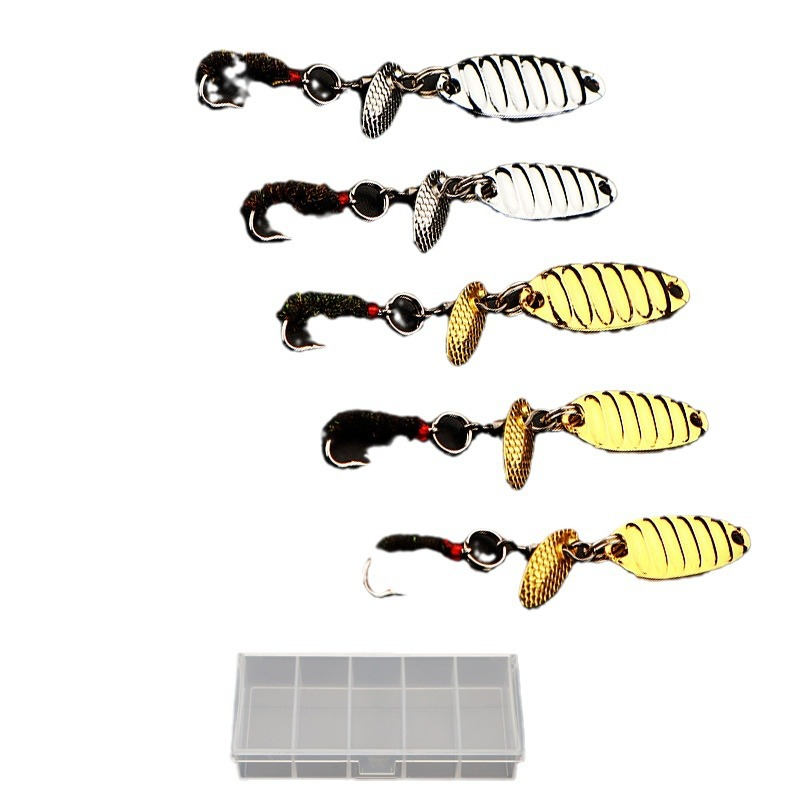 Feixuan Fly Fishing Hook Set Sunflower Seed Lure Lure Bait Micro Set White Fish Mouth Long Casting Aid Bait